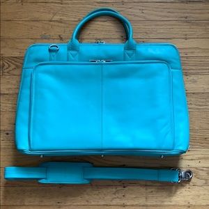 Mint Laptop Messenger Bag